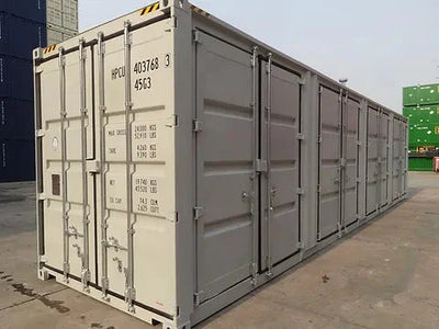 Container marittimo 40 piedi HC con 4 porte laterali – usato