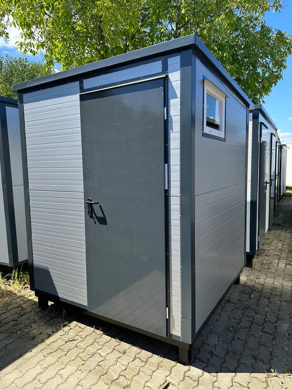 CONTENEUR SANITAIRE 2,00 X 2,00 M AVEC TOILETTE ET URINOIR