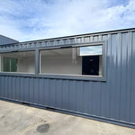 21ft x 8ft Custom Cabin Office / Canteen | Picture Windows | Portable Building