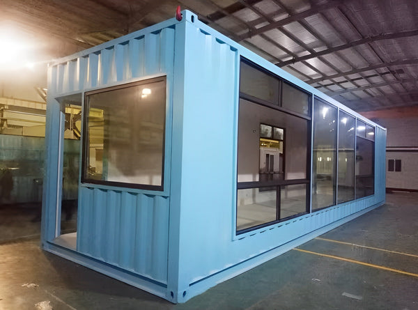 Maison conteneur moderne préfabriquée de luxe de 40 pieds de bonne qualité