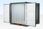 8Ft x 10Ft One Trip Versandcontainer (Grün)