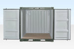 8Ft x 10Ft One Trip Versandcontainer (Grün)